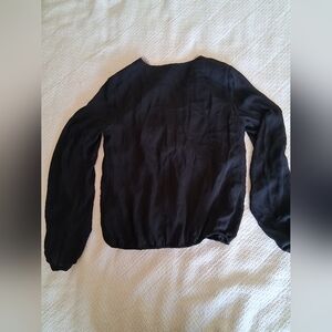 Cami NYC Charcoal Lace Accent Top